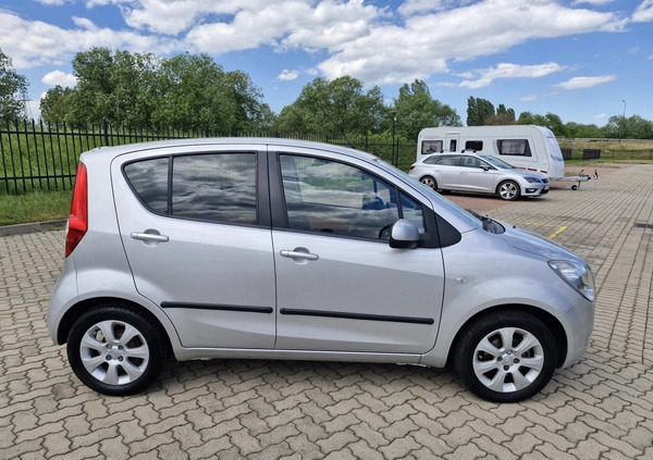 Opel Agila cena 17600 przebieg: 55500, rok produkcji 2010 z Świdnica małe 407